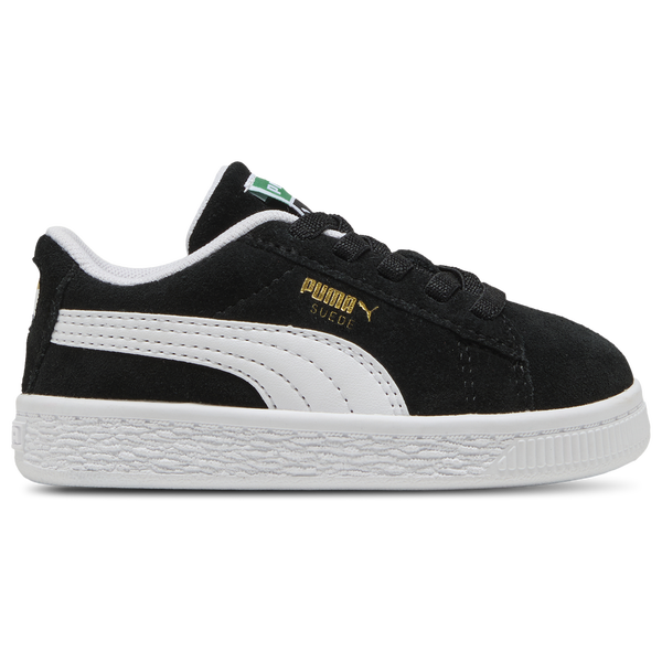 PUMA Suede Classic - Girls' Toddler - Puma White/Puma Black