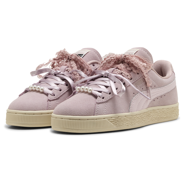 PUMA Suede Classic - Girls' Grade School - Pink/Pink - Image 6