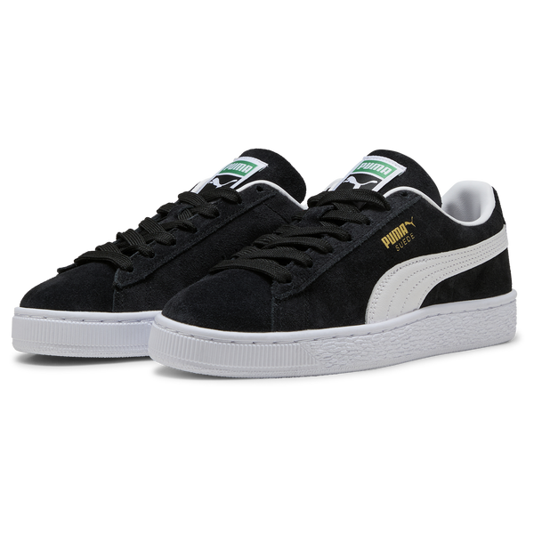 PUMA Suede Classic - Boys' Grade School - Black/White - Image 6