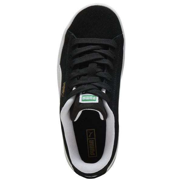 PUMA Suede Classic - Boys' Preschool - White/Black - Image 4