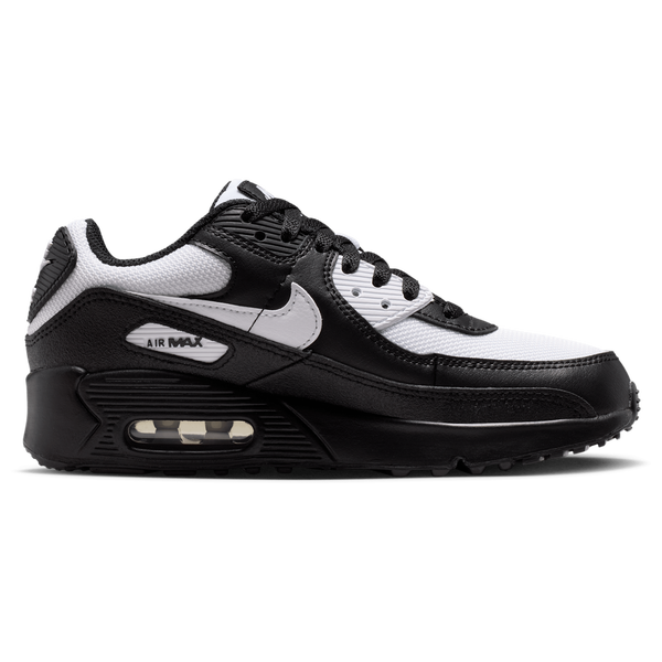 Nike Air Max 90 Mesh - Boys' Grade School - Black/White