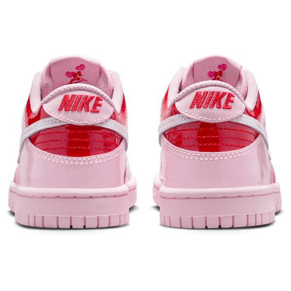 Nike Dunk Low Valentine's Day - Girls' Grade School - Red/Pink Foam/Summit White - Image 3