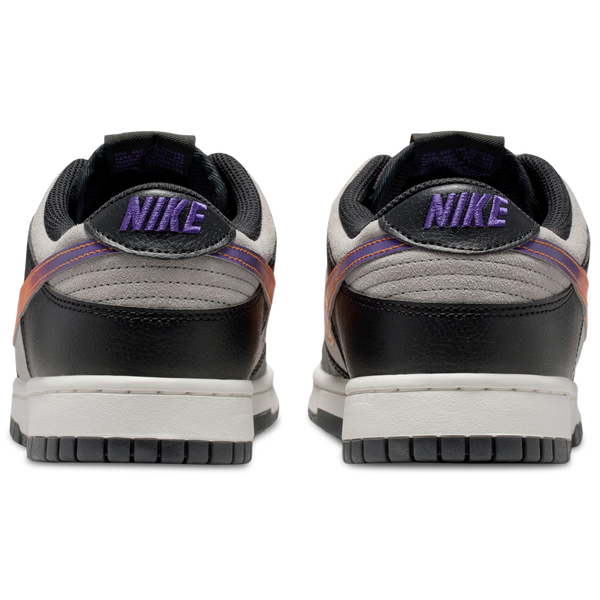 Nike Dunk Low Retro Premium - Men's - Medium Grey/Orange Peel/Black - Image 3