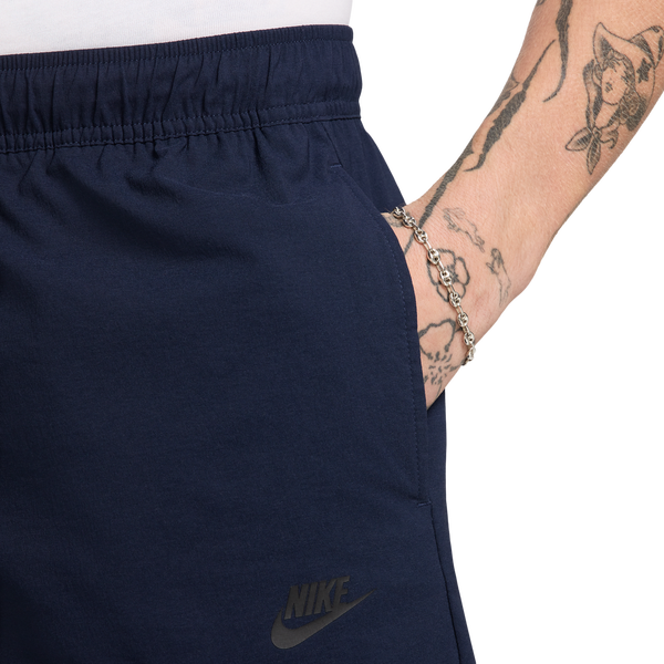 Nike Tech Woven Shorts - Men's - Black/Obsidian - Image 4