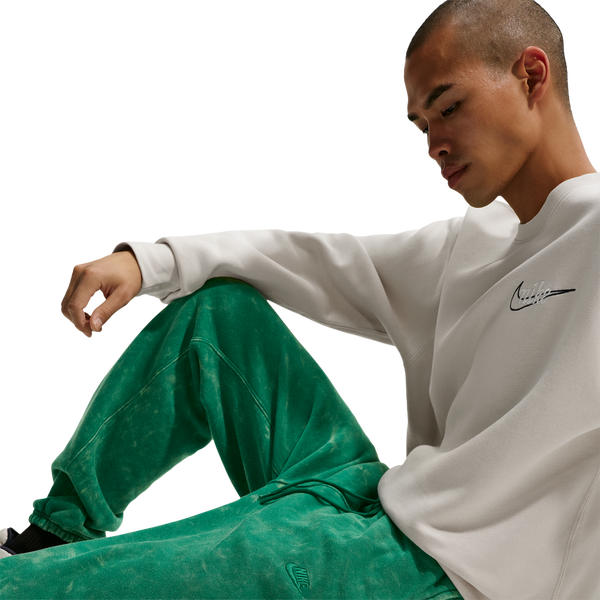 Nike CWash Club Basketball Cuff Pants - Men's - Malachite/Malachite - Image 5