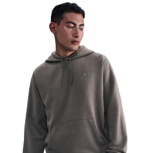 Nike CWash Club Basketball Hoodie - Men's - Cave Stone