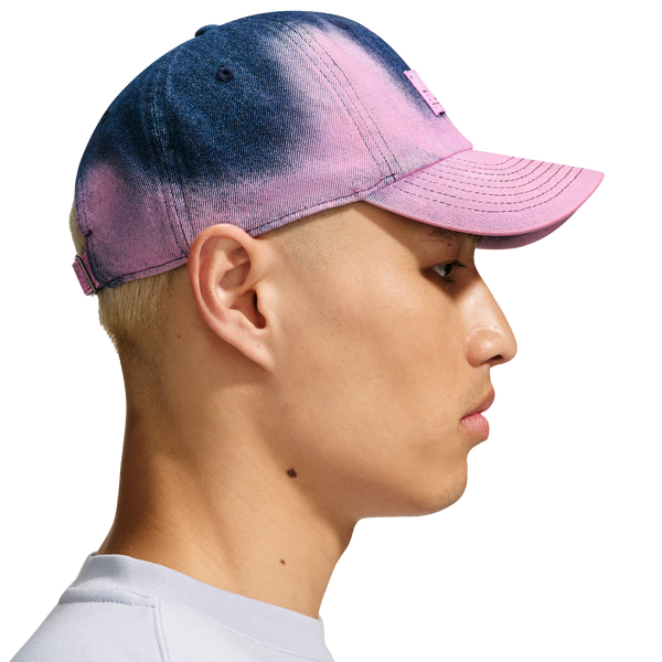 Nike Denim Club Cap - Adult - College Navy/Deep Sea Blue/Foam Pink - Image 2