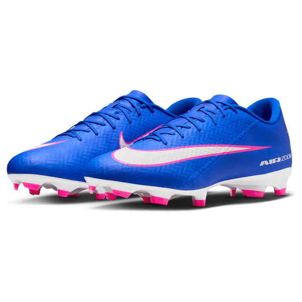 Nike Zoom Vapor 16 Academy FG/MG - Men's - White/Racer Blue - Image 6