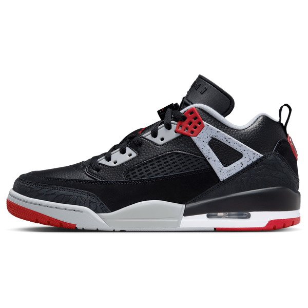 Jordan Spizike Low - Men's - Black/Grey/Red - Image 2