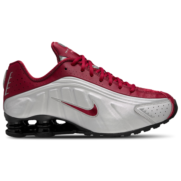 Nike Shox R4 - Men's - Team Crimson/Metallic Silver/Black