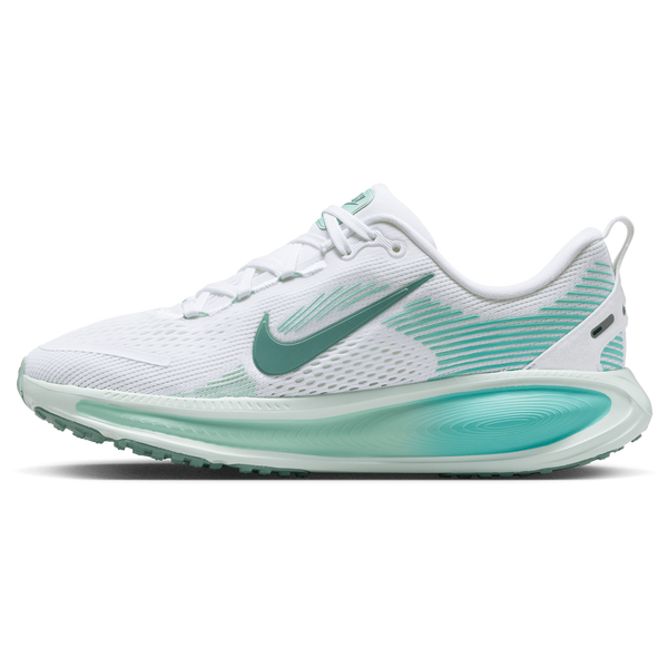 Nike Vomero 18 - Girls' Grade School - White/Cannon/Bleached Turquoise - Image 2