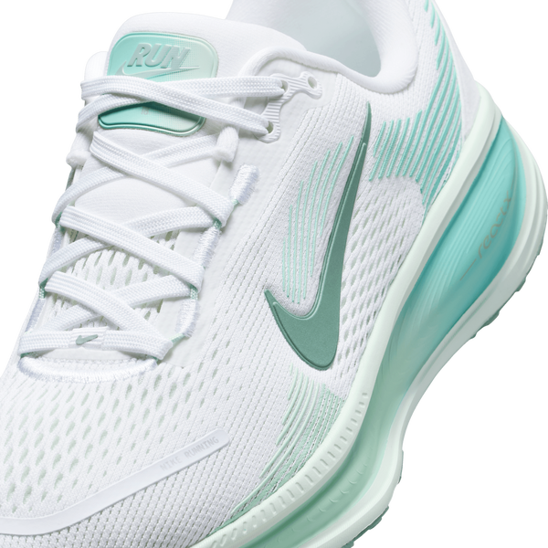 Nike Vomero 18 - Girls' Grade School - White/Cannon/Bleached Turquoise - Image 7