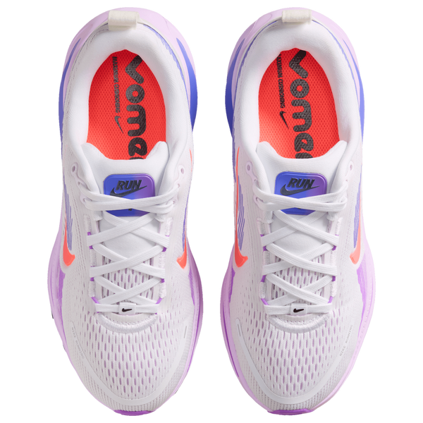 Nike Vomero 18 - Boys' Grade School - White/Hot Lava/Violet Mist - Image 4