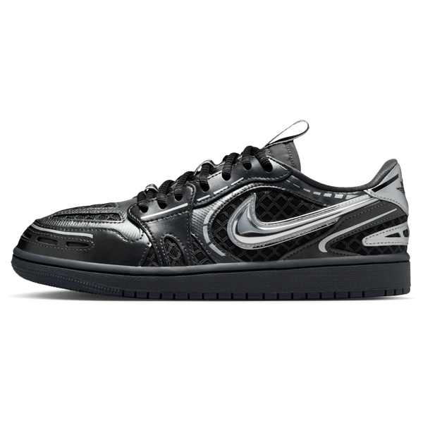 Jordan AJ 1 MM - Women's - White/Black/Metallic Silver - Image 2