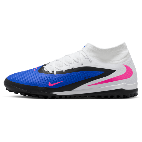 Nike Phantom 6 High Acad TF - Men's - Racer Blue/Pink Blast/White - Image 2