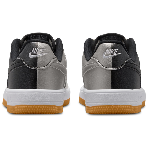 Nike Force 1 Low Lv8 5 Lace-Up - Boys' Preschool - Summit White/Black/Grey - Image 3