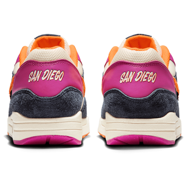 Nike Air Max 1 Padres - Men's - Navy/Tan/Orange - Image 3