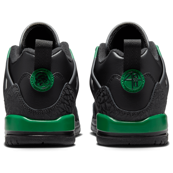 Jordan Spizike Low - Boys' Grade School - Black/Green - Image 3