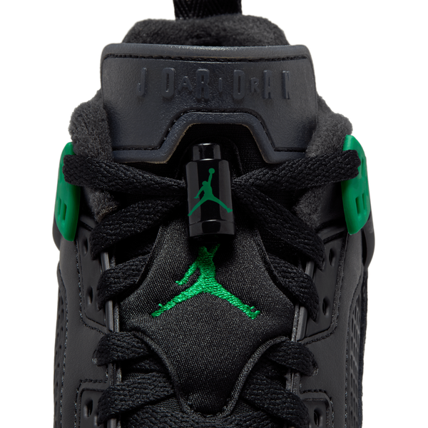 Jordan Spizike Low - Boys' Grade School - Black/Green - Image 9