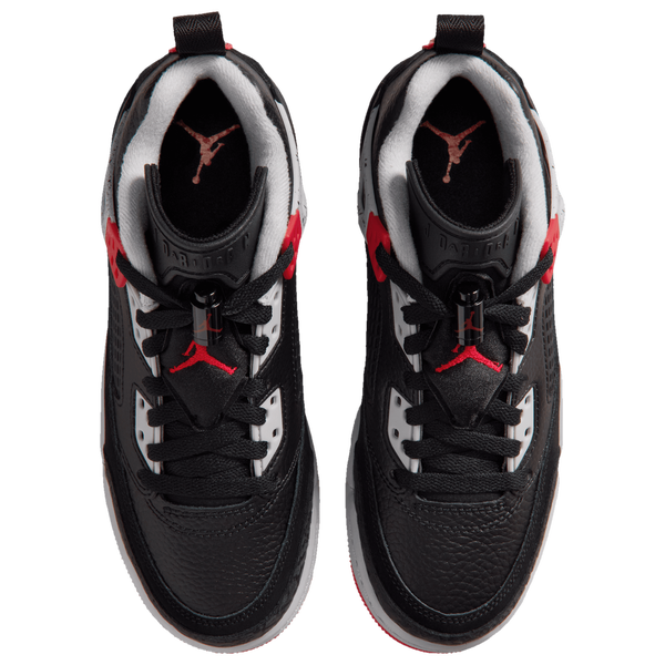 Jordan Spizike Low - Boys' Grade School - Gym Red/Black/Wolf Grey - Image 4