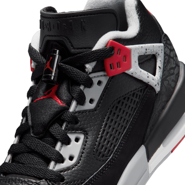 Jordan Spizike Low - Boys' Grade School - Gym Red/Black/Wolf Grey - Image 7