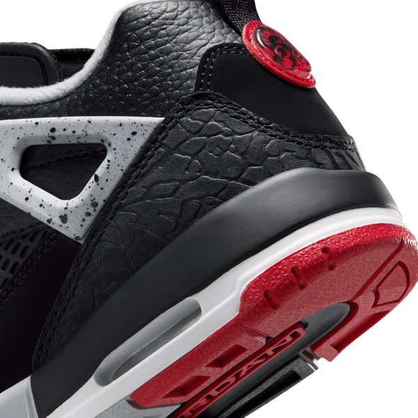 Jordan Spizike Low - Boys' Grade School - Gym Red/Black/Wolf Grey - Image 8