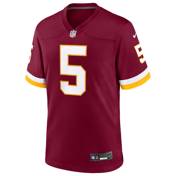 Nike NFL Commanders Game Day Jersey - Men's - Team Red - Image 2