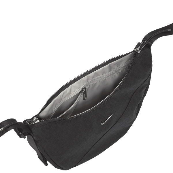 Nike Aura Crescent Crossbody - Adult - Black/Black/Gunmetal - Image 4