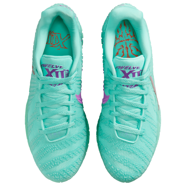Nike Ja 3 12-Time - Men's - Vivid Purple/Bleached Turquoise/Safety Orange - Image 4