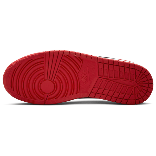 Jordan AJ 1 Retro Low OG - Men's - White/Red/Black - Image 5