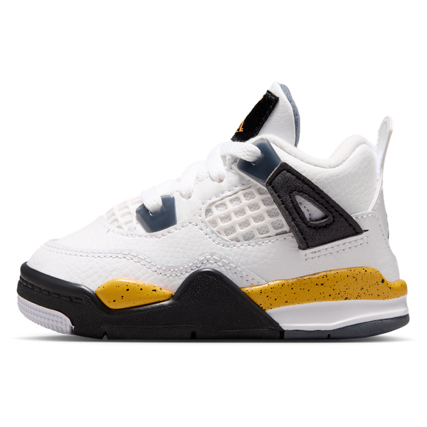Jordan Retro 4 - Boys' Toddler - Yellow/White/Blue - Image 2