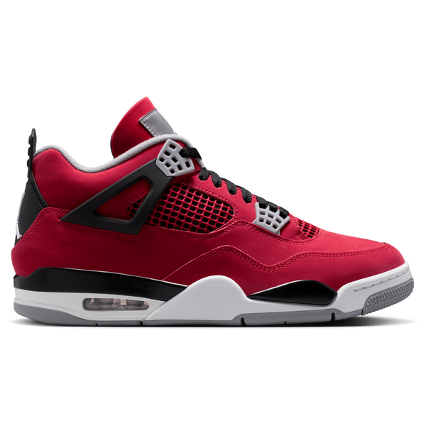 Jordan Retro 4 - Men's - Red/Black/Grey