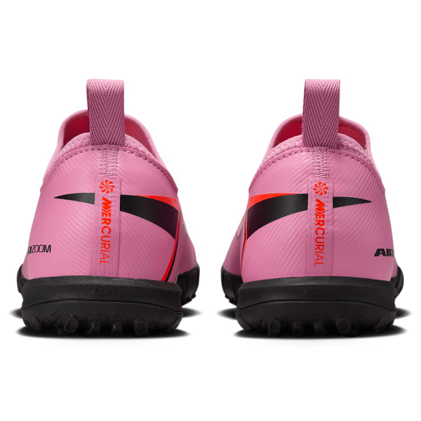 Nike JR Zoom Vapor 16 Academy TF - Boys' Grade School - Total Crimson/Magic Flamingo/Black - Image 3