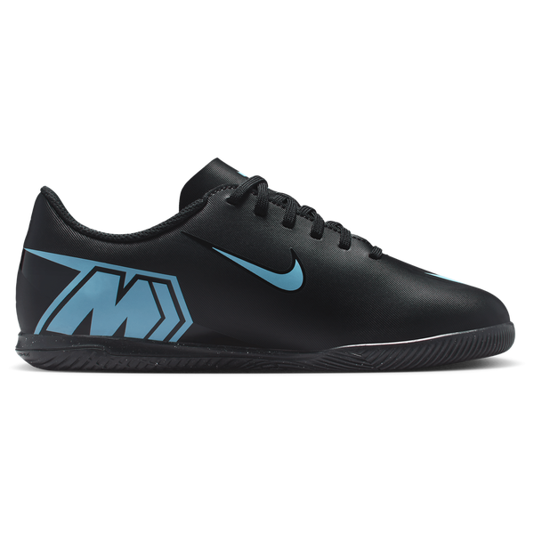 Nike JR Vapor 16 Club IC - Boys' Grade School - Black/Ice Blue