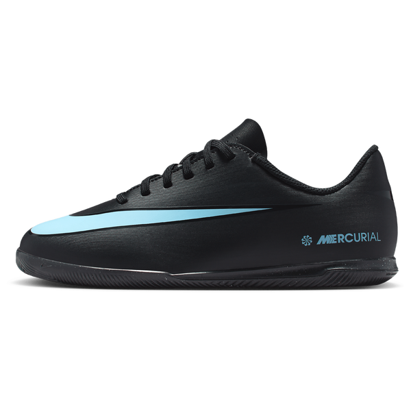 Nike JR Vapor 16 Club IC - Boys' Grade School - Black/Ice Blue - Image 2