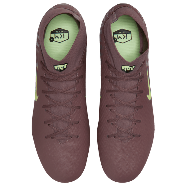 Nike Zoom Superfly 10 Academy KM FG/MG - Men's - Plum Eclipse/Mtlc Silver - Image 4