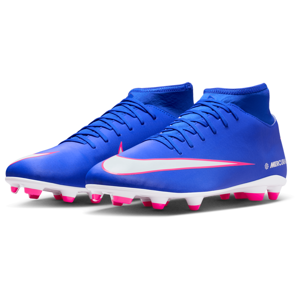 Nike Superfly 10 Club FG/MG - Men's - Racer Blue/White - Image 6