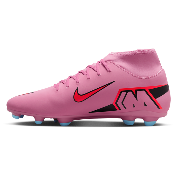 Nike Superfly 10 Club FG/MG - Men's - Magic Flamingo/Black/Total Crimson - Image 2