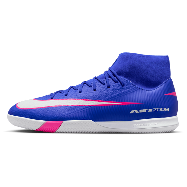 Nike Zoom Superfly 10 Academy IC - Men's - White/Racer Blue - Image 2