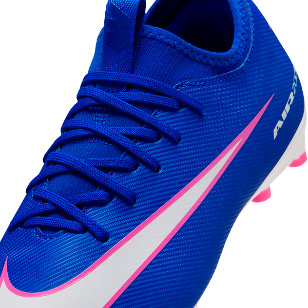 Nike JR Zoom Vapor 16 Academy FG/MG - Boys' Grade School - Racer Blue/White - Image 7