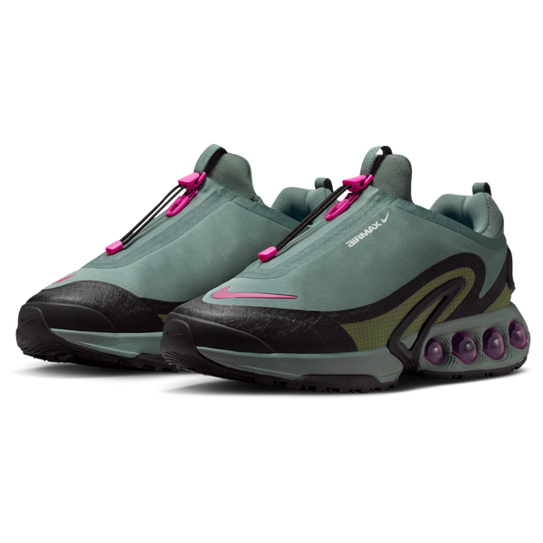 Nike Air Max DN Roam - Men's - Clay Green/Sky J Lt Olive/Fire Pink - Image 6