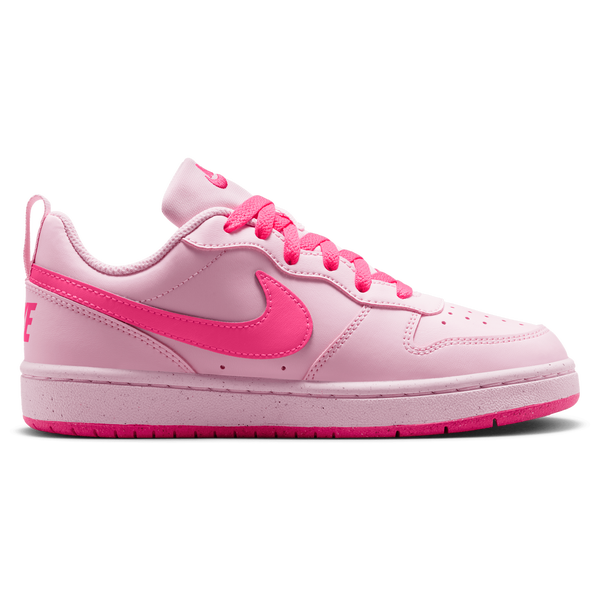 Nike Court Borough Low Recraft - Boys' Grade School - Hyper Pink/Pink Foam/White