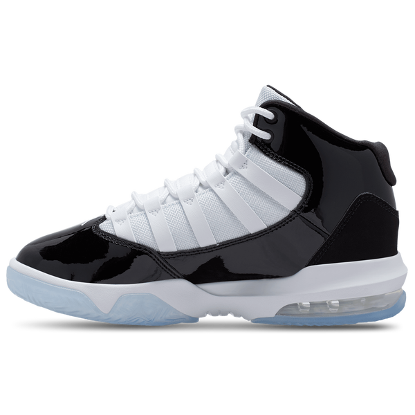 Jordan Max Aura - Boys' Grade School - Black/White - Image 2