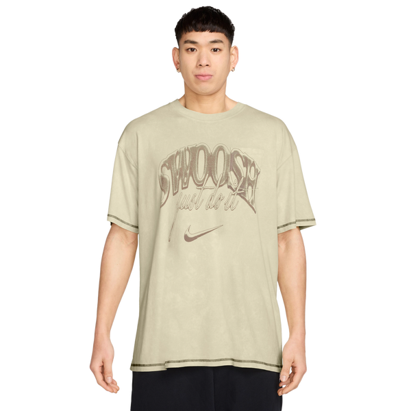 Nike M90 Vintage OC Pocket T-Shirt - Men's - Light Khaki/Brown