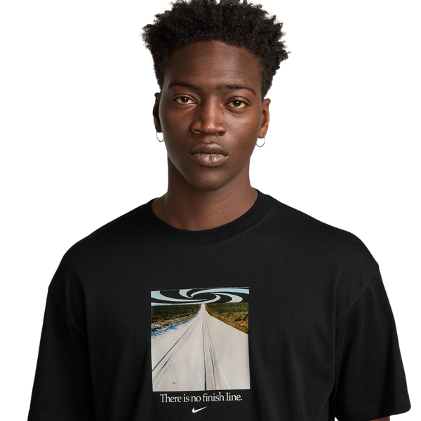 Nike NSW M90 Open T-Shirt - Men's - Black/Multi - Image 3