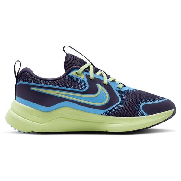 Nike Cosmic Runner - Boys' Grade School - University Blue/Light Liquid Lime/Dark Raisin
