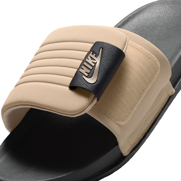 Nike Offcourt Slides - Men's - Mink Brown/Anthracite/Linen - Image 6