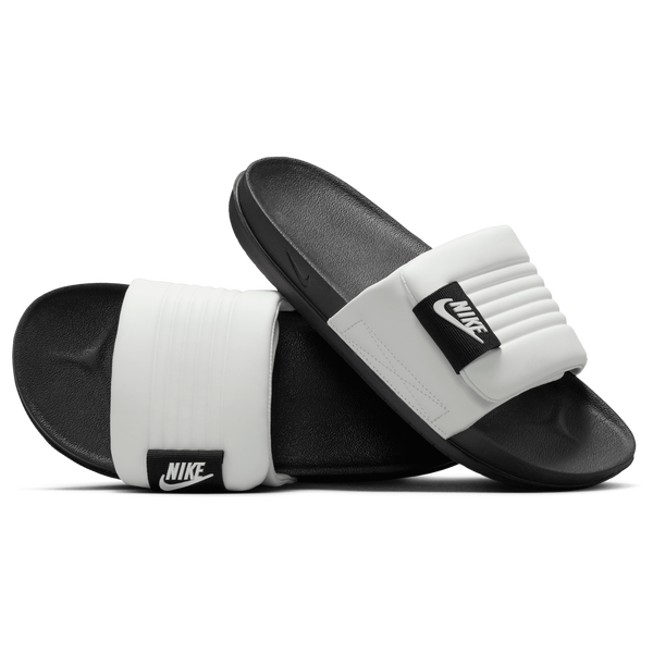 Nike Offcourt Slides - Men's - Summit White/Summit White/Black - Image 2