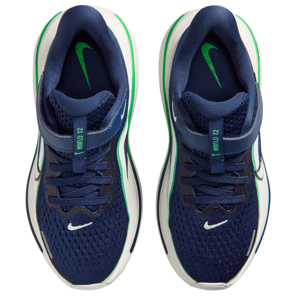 Nike Air Winflo 12 - Boys' Preschool - Midnight Navy/Summit White/Green Spark - Image 4