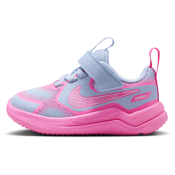 Nike Cosmic Runner Swoosh - Boys' Toddler - Hydrogen Blue/Pink Glow/White - Image 2